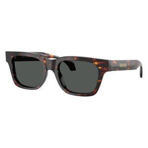 New VERSACE Havana Square VE4486 5509/87 Sunglasses Women